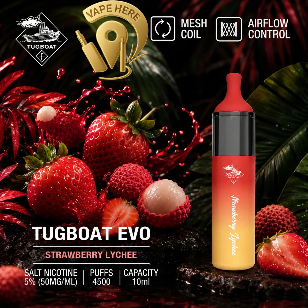 Tugboat EVO Disposable Vape Device 4500 Puffs 850mAh - Image 25