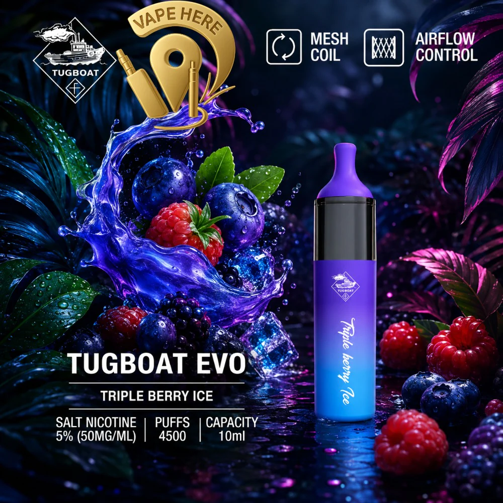 Tugboat EVO Disposable Vape Device 4500 Puffs 850mAh - Image 29