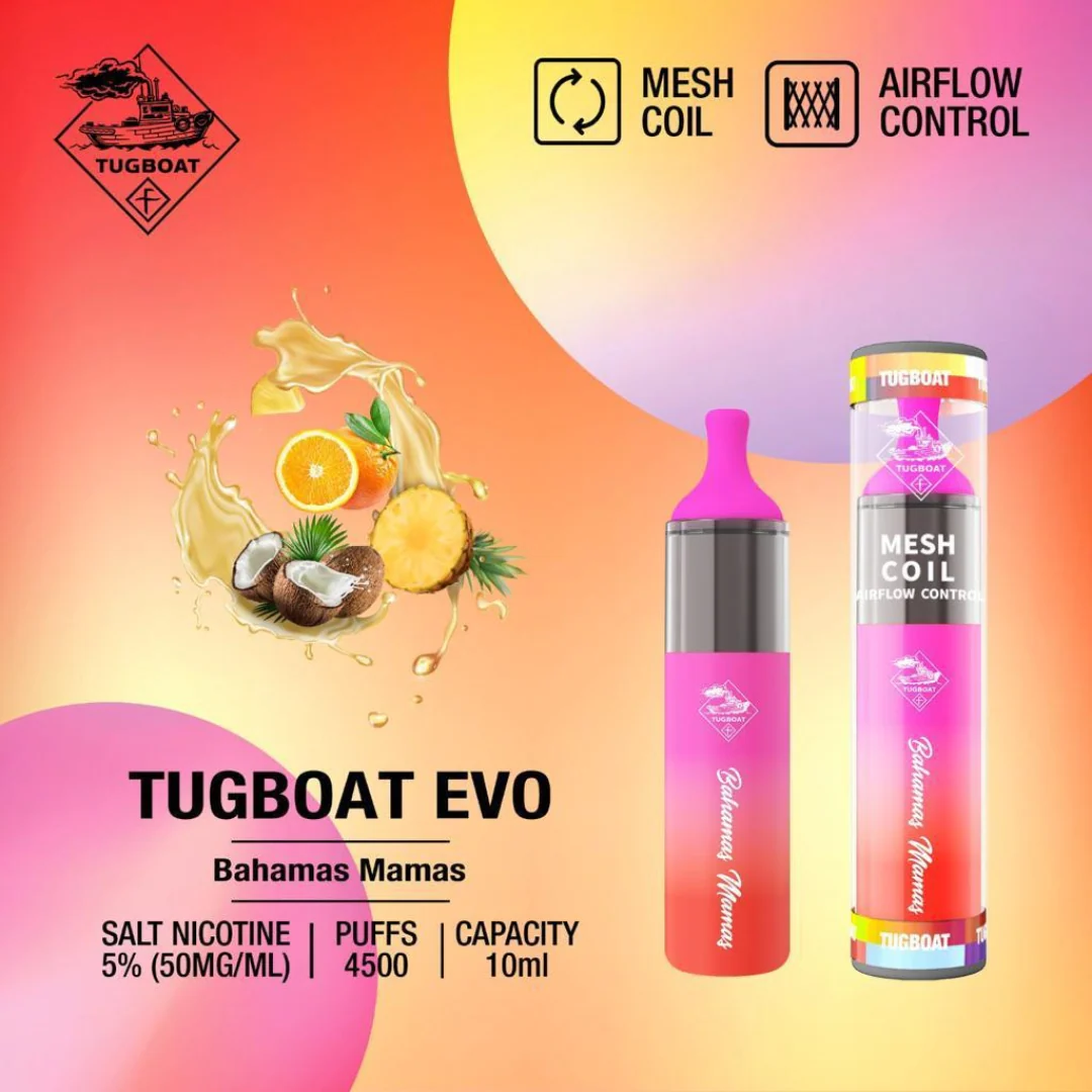 Tugboat EVO Disposable Vape Device 4500 Puffs 850mAh - Image 33