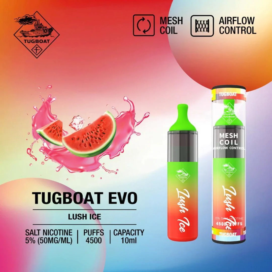 Tugboat EVO Disposable Vape Device 4500 Puffs 850mAh - Image 35