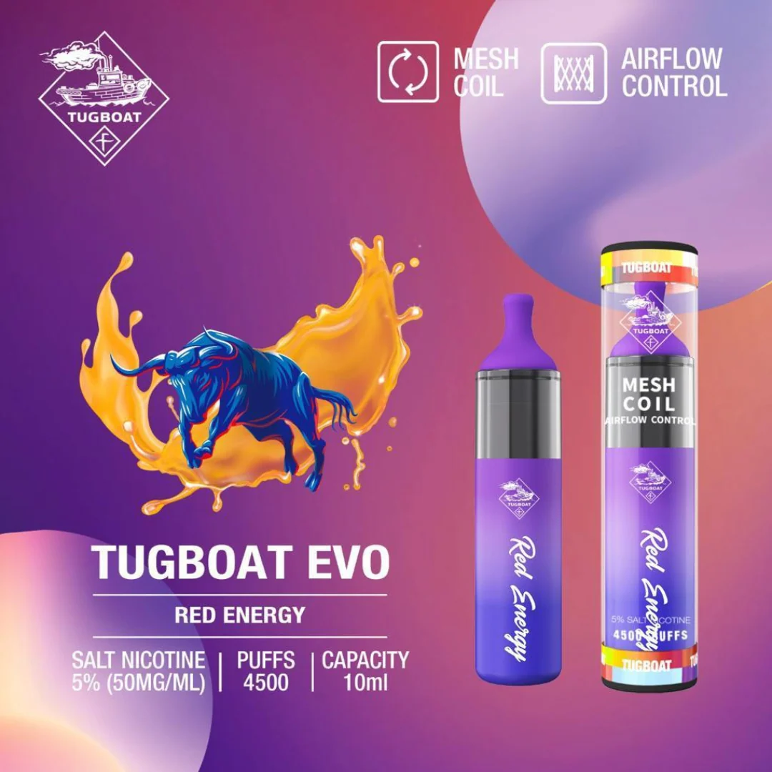 Tugboat EVO Disposable Vape Device 4500 Puffs 850mAh - Image 38