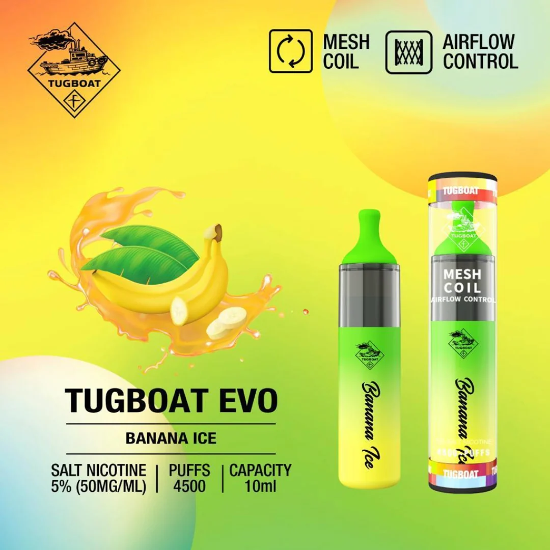 Tugboat EVO Disposable Vape Device 4500 Puffs 850mAh - Image 48