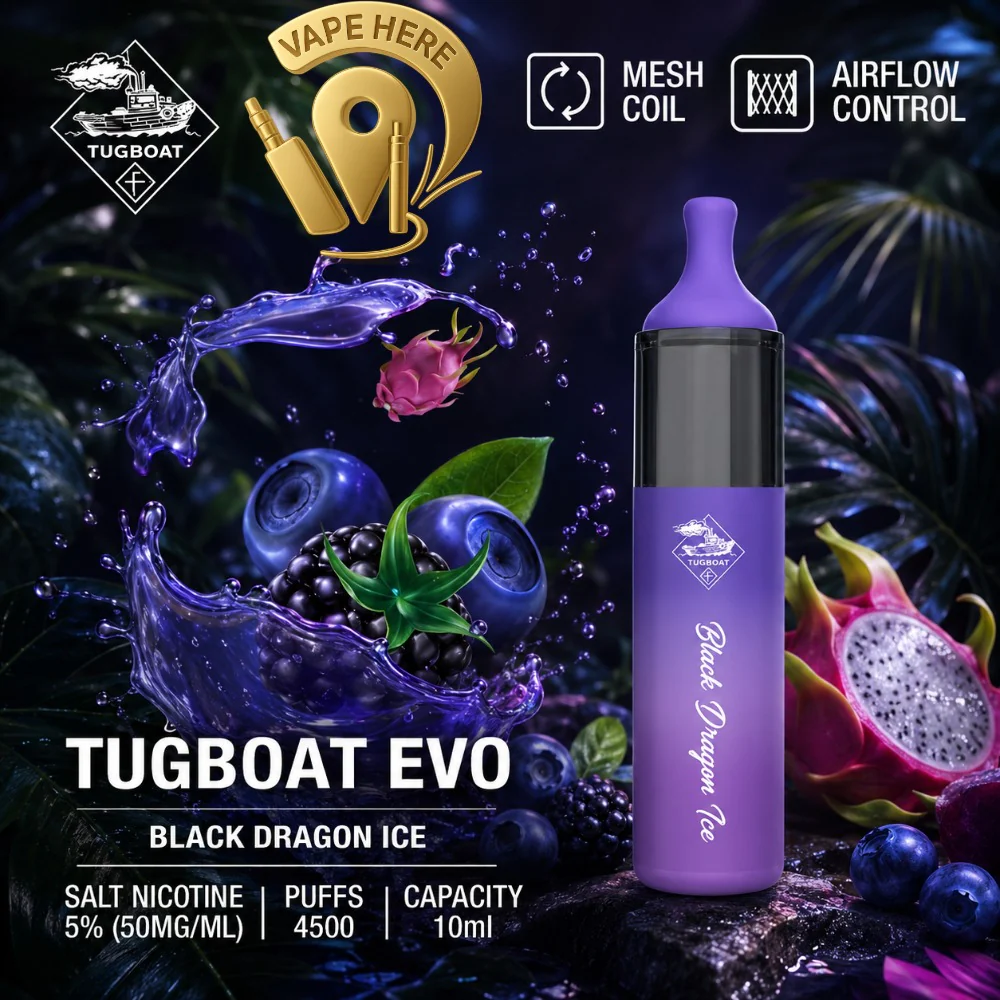 Tugboat EVO Disposable Vape Device 4500 Puffs 850mAh - Image 5