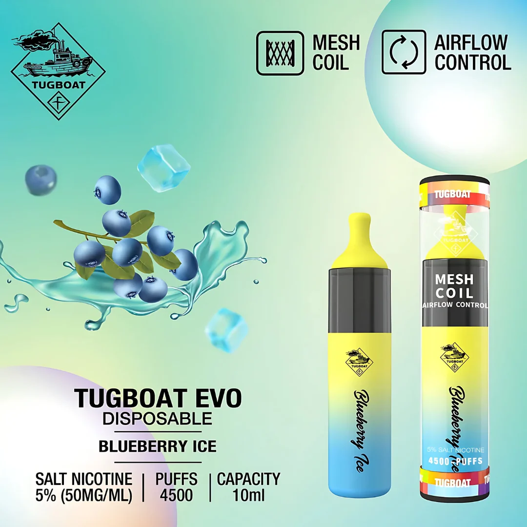 Tugboat EVO Disposable Vape Device 4500 Puffs 850mAh - Image 51
