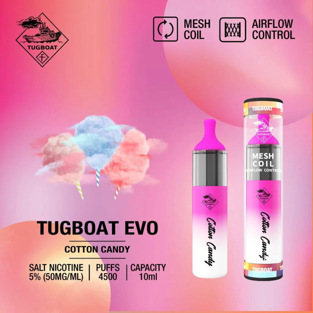 Tugboat EVO Disposable Vape Device 4500 Puffs 850mAh - Image 54