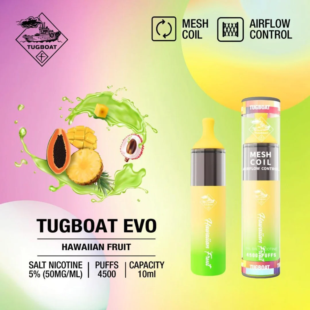 Tugboat EVO Disposable Vape Device 4500 Puffs 850mAh - Image 58