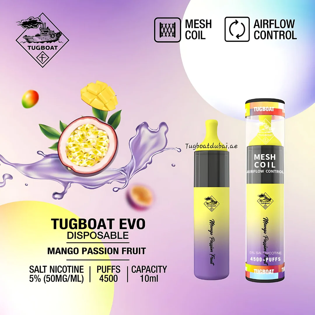 Tugboat EVO Disposable Vape Device 4500 Puffs 850mAh - Image 59
