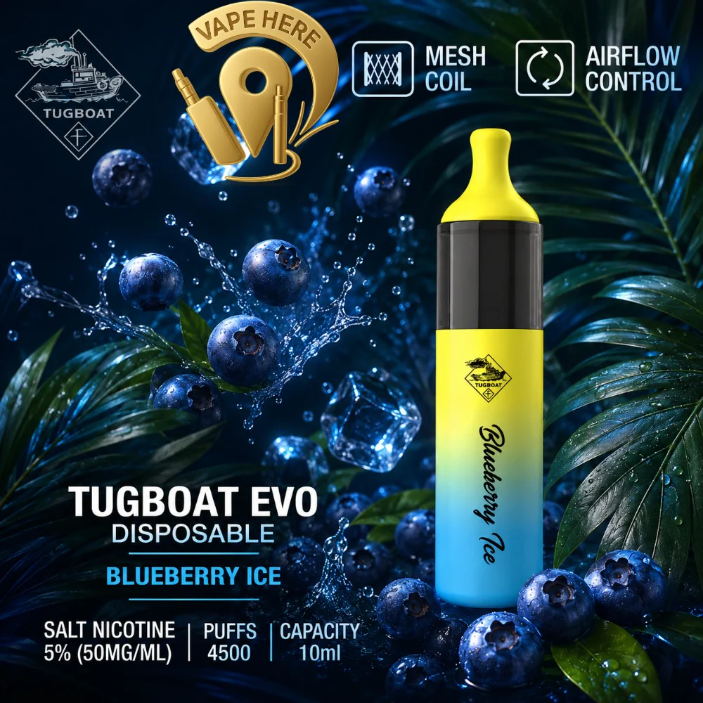 Tugboat EVO Disposable Vape Device 4500 Puffs 850mAh - Image 7