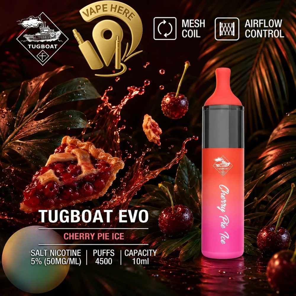 Tugboat EVO Disposable Vape Device 4500 Puffs 850mAh - Image 8