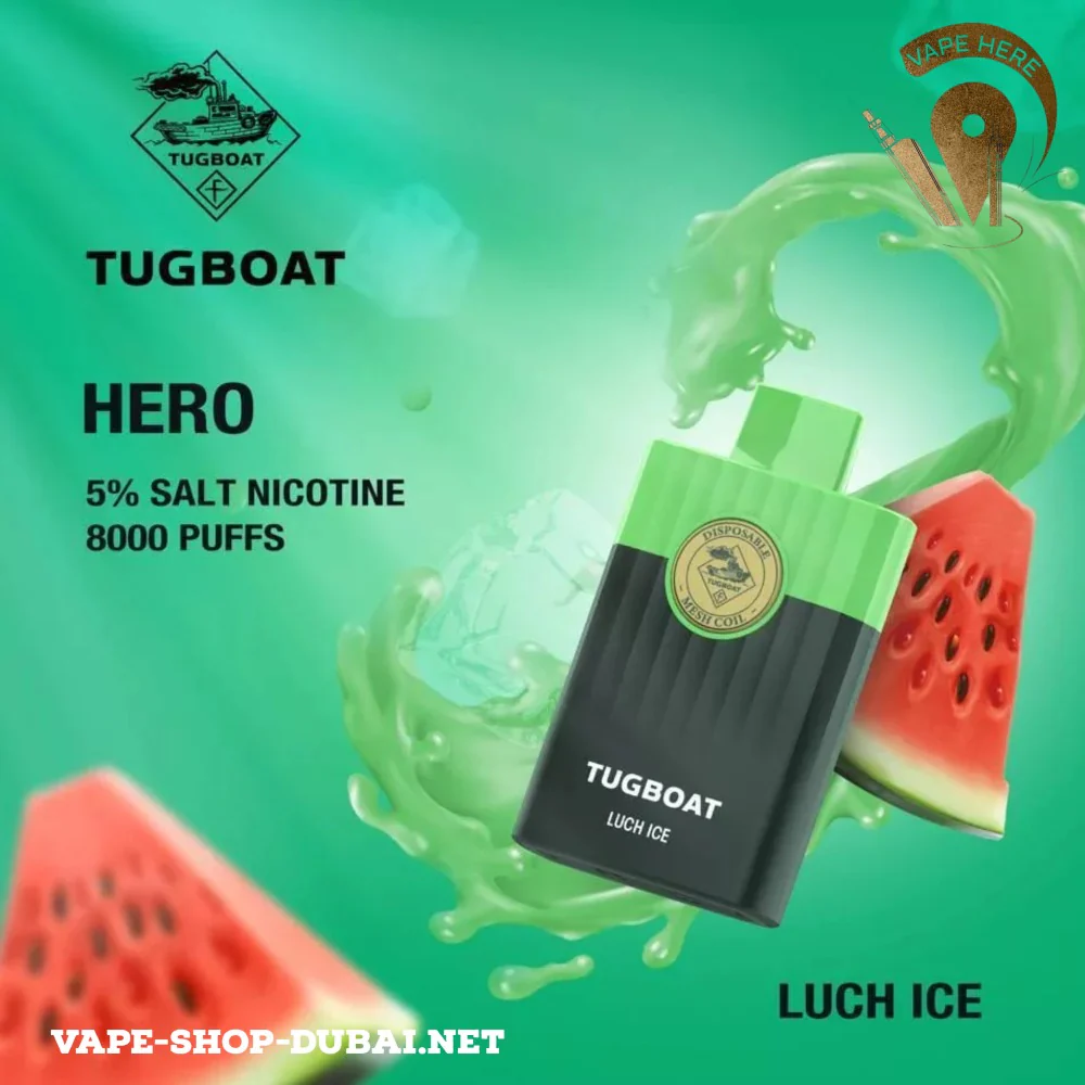 TUGBOAT HERO 8000 PUFFS DISPOSABLE VAPE - Image 10