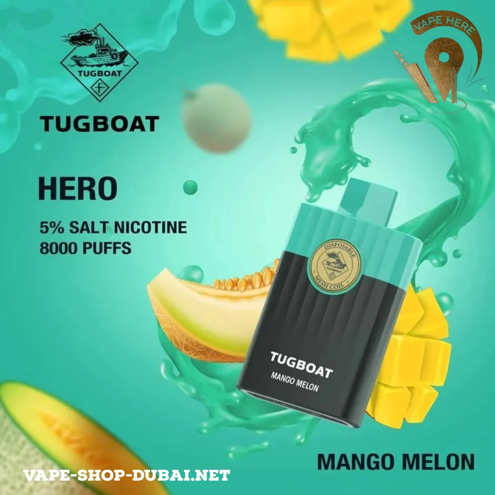 TUGBOAT HERO 8000 PUFFS DISPOSABLE VAPE - Image 11
