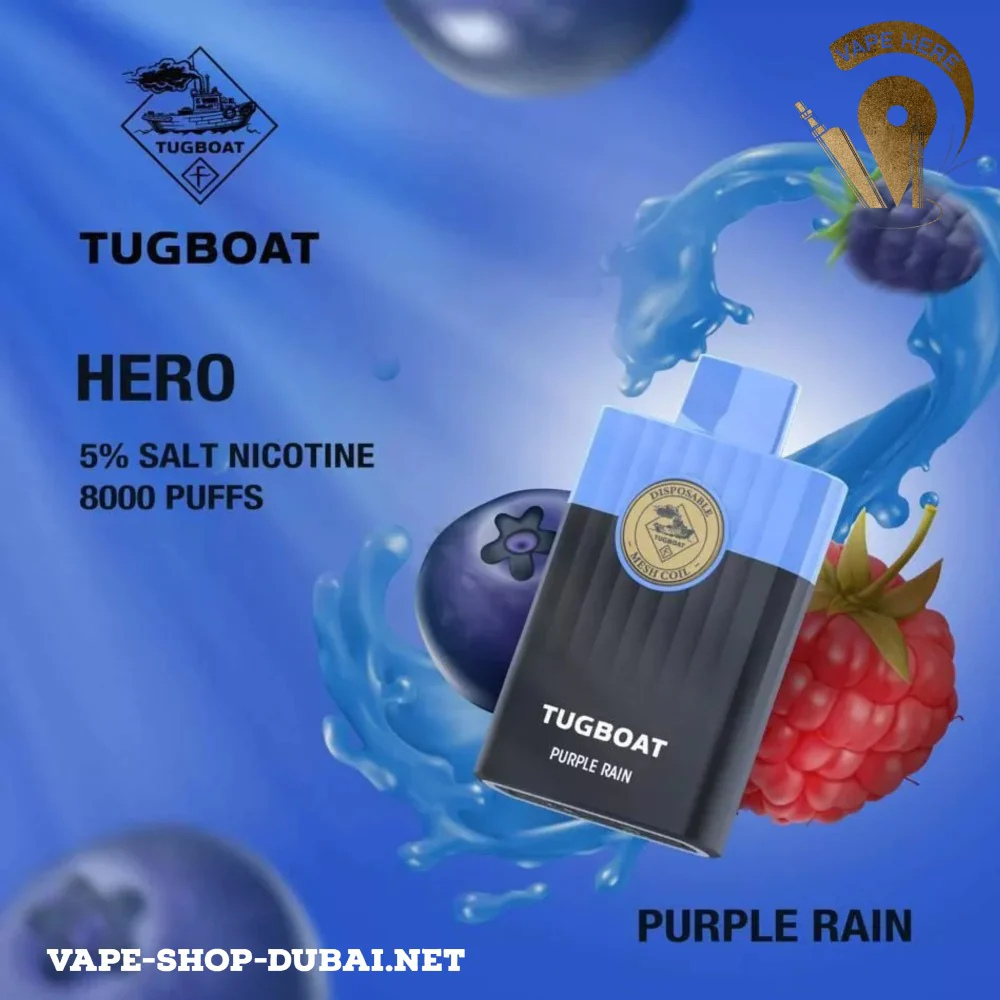 TUGBOAT HERO 8000 PUFFS DISPOSABLE VAPE - Image 12