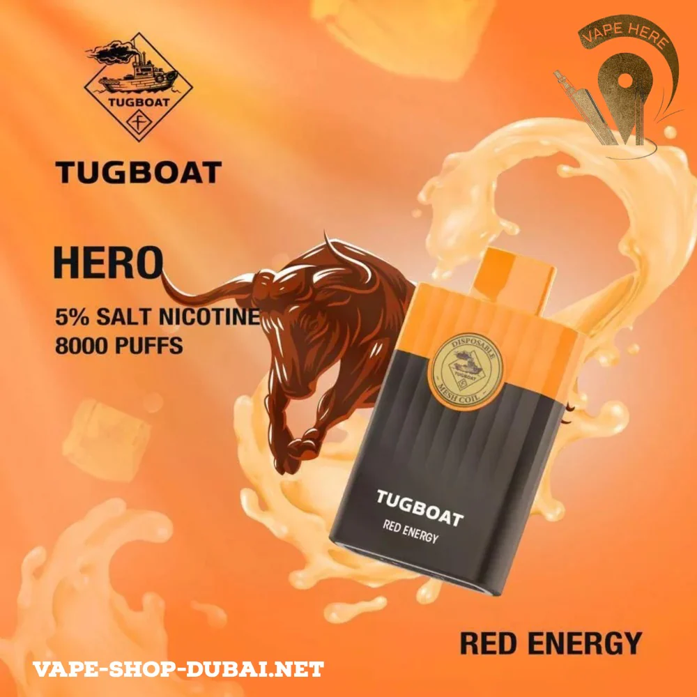 TUGBOAT HERO 8000 PUFFS DISPOSABLE VAPE - Image 13