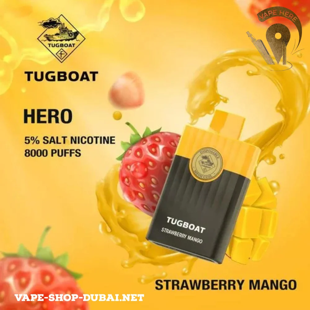 TUGBOAT HERO 8000 PUFFS DISPOSABLE VAPE - Image 14