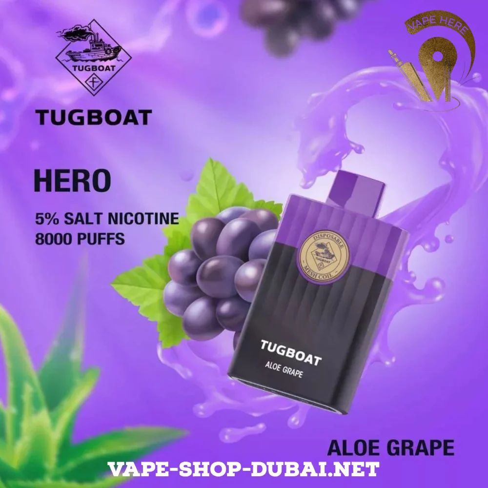 TUGBOAT HERO 8000 PUFFS DISPOSABLE VAPE - Image 6