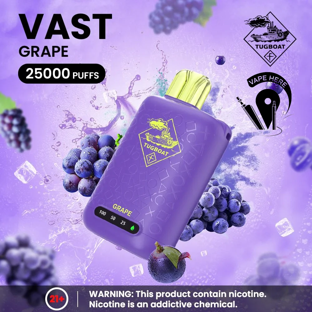 TUGBOAT VAST 25000 PUFFS DISPOSABLE VAPE - Image 6