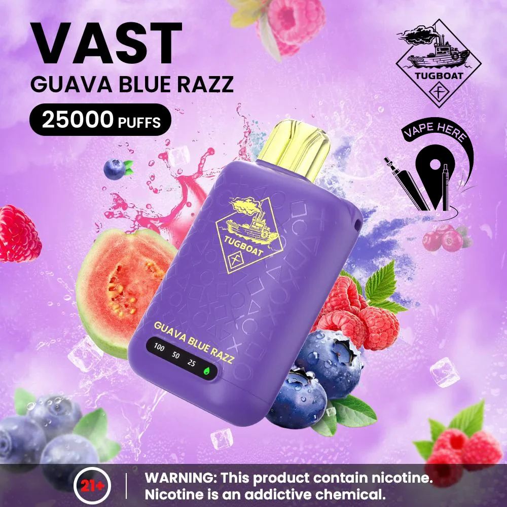 TUGBOAT VAST 25000 PUFFS DISPOSABLE VAPE - Image 7