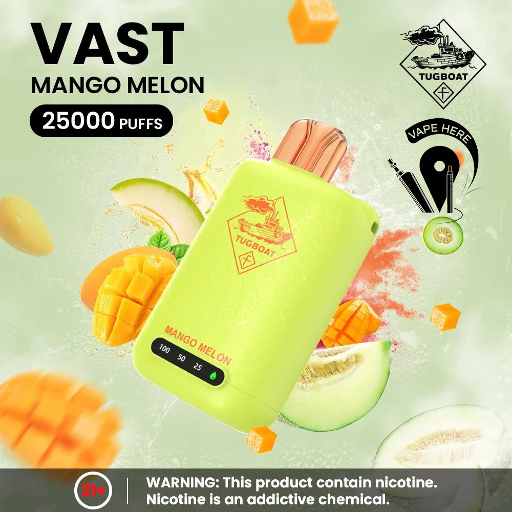 TUGBOAT VAST 25000 PUFFS DISPOSABLE VAPE - Image 9