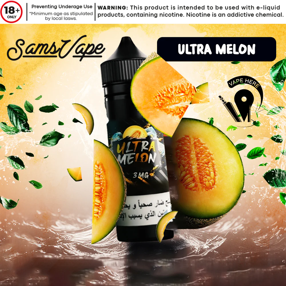 Ultra Melon E-liquid By Sam Vapes