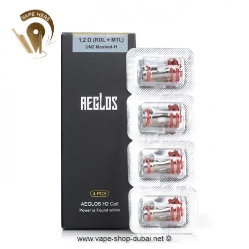 Uwell Aeglos H2 Replacement Coils (4pcs/pack)