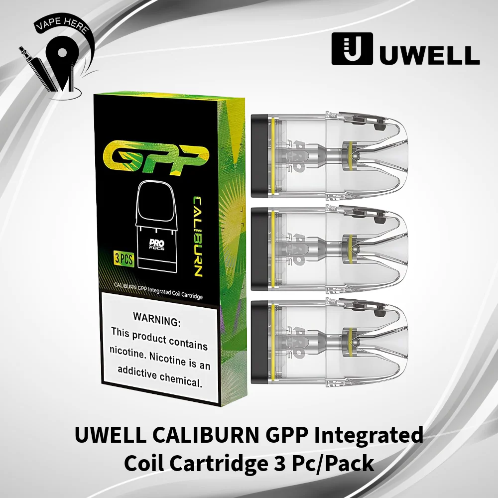 UWELL CALIBURN GPP Pods with Integrated Coil 3 Pc/Pack