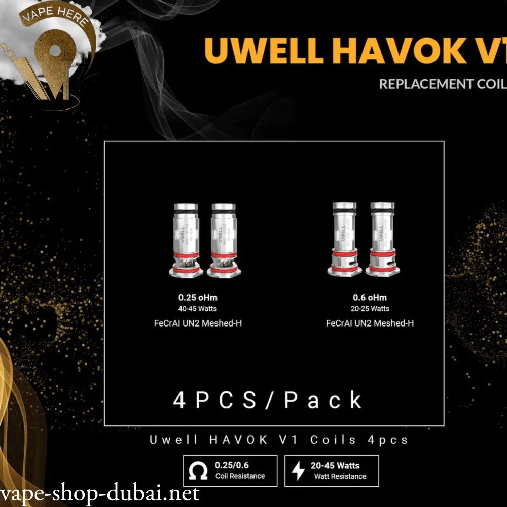 UWELL HAVOK V1 Replacement Coils (4PCS/Pack)