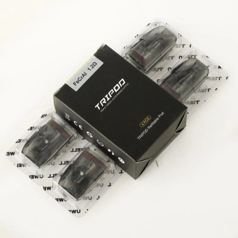 Uwell Tripod Repalcement Cartridge 2ml 4PCS/Pack - Image 4