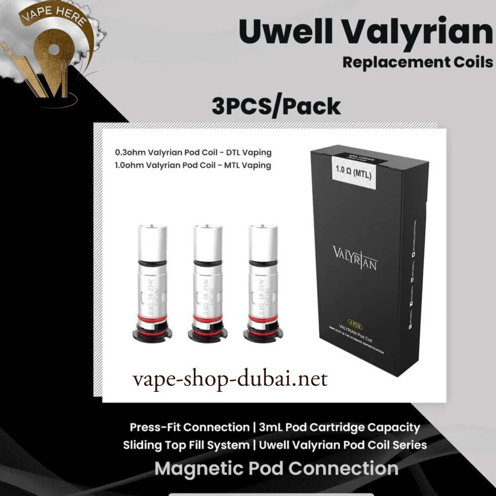 Uwell Valyrian Replacement Coils (4PCS/Pack)
