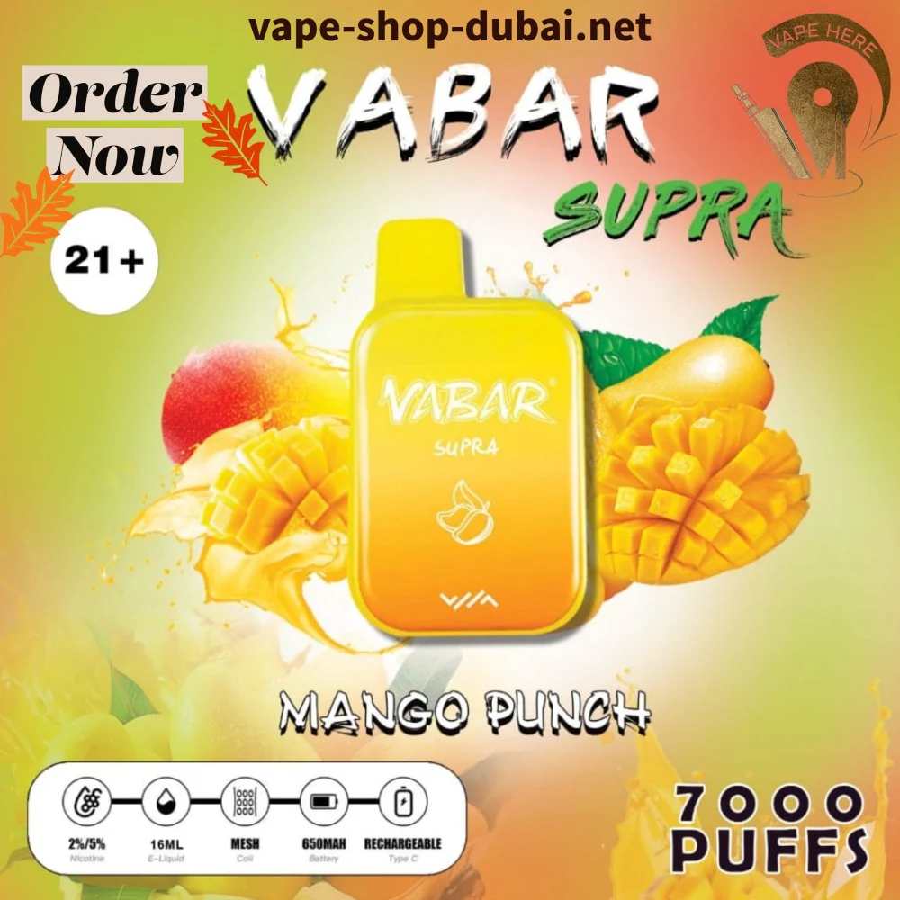 Vabar Supra 7000 Puffs Disposable Pods - Image 17
