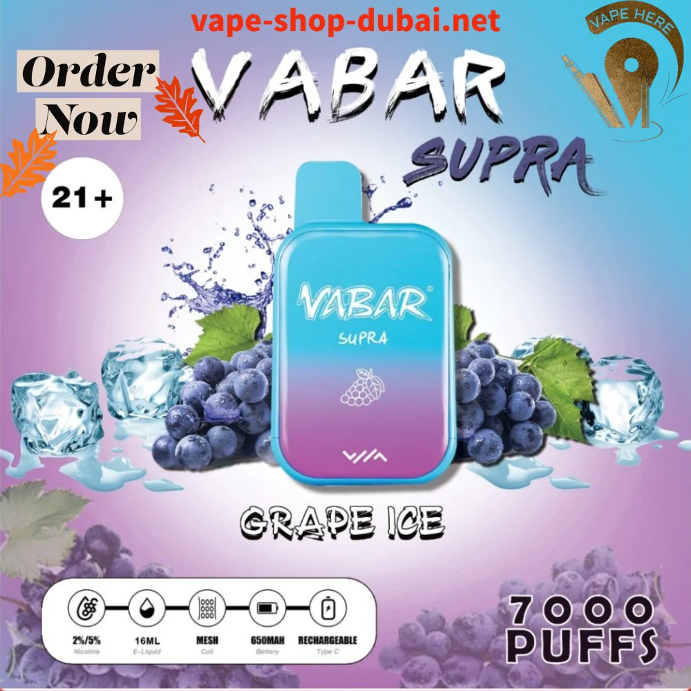Vabar Supra 7000 Puffs Disposable Pods - Image 9