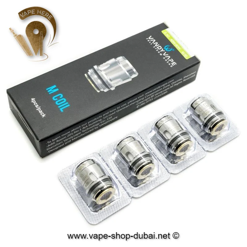 VANDY VAPE M MESH REPLACEMENT COILS - 4 pcs. / pack