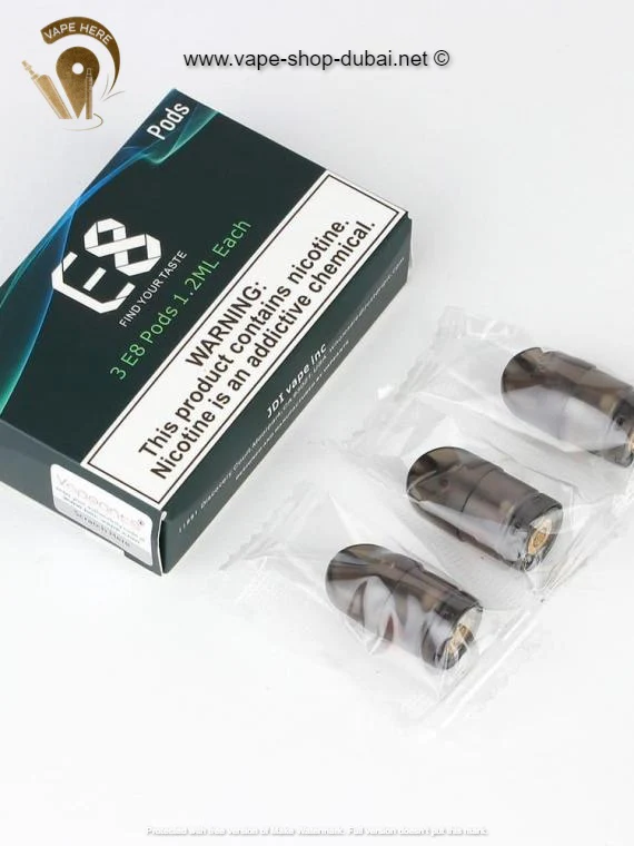 Vapeants E8 Replacement Pods – 3 pcs