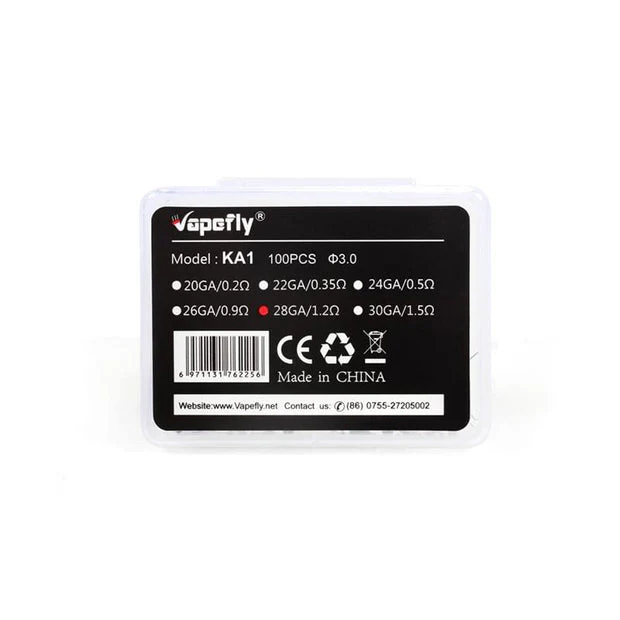 Vapefly KA1 Prebuilt coil-100pcs - Image 3