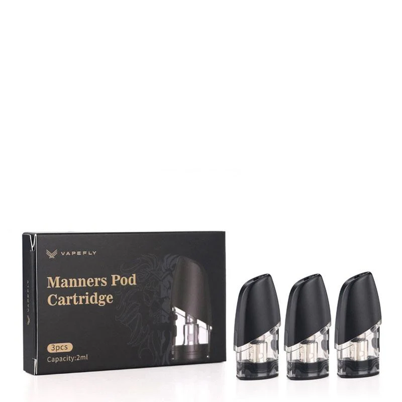 VAPEFLY MANNERS REPLACEMENT POD 2ML 3PCS - Image 5