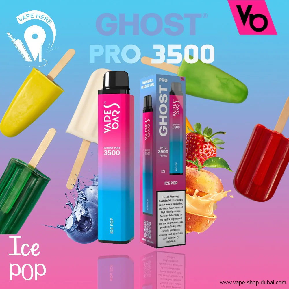 VAPES BAR - GHOST PRO 3500 PUFFS DISPOSABLE VAPE - Image 14