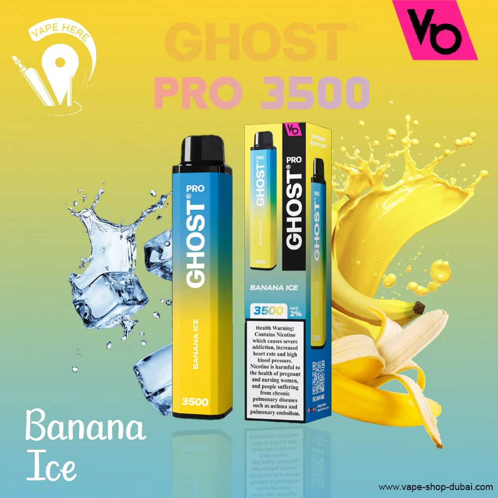 VAPES BAR - GHOST PRO 3500 PUFFS DISPOSABLE VAPE - Image 3