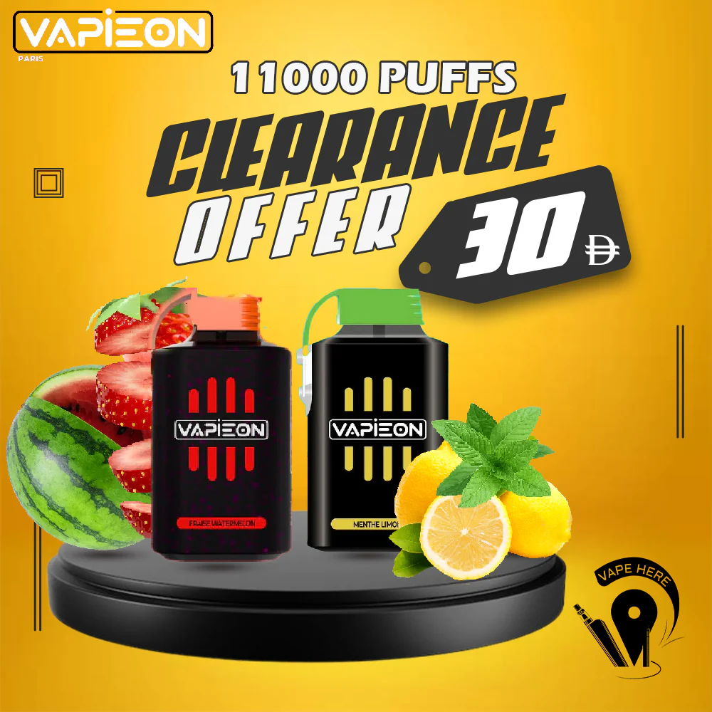 VAPIEON Disposable Vape 11000 Puffs 20MG
