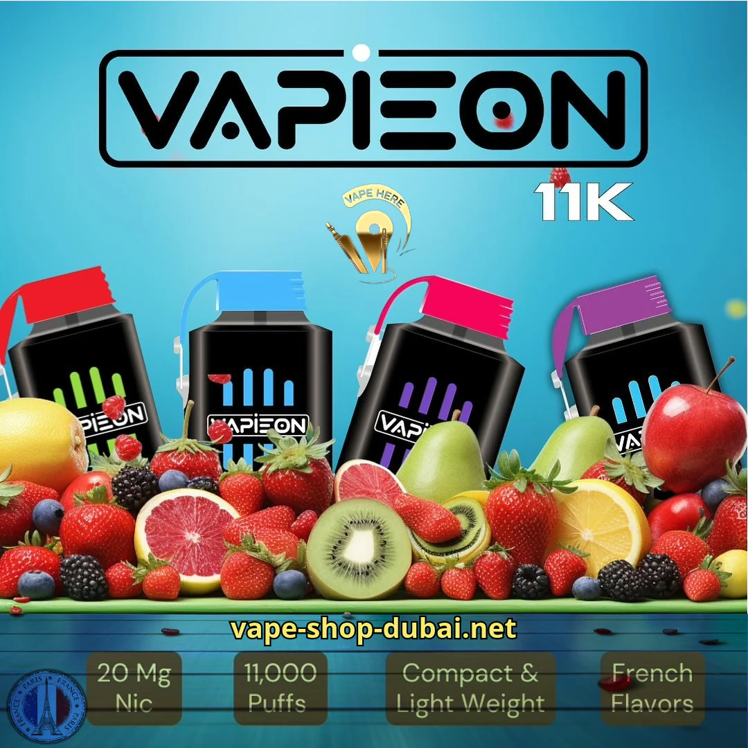 VAPIEON Disposable Vape 11000 Puffs 20MG - Image 3