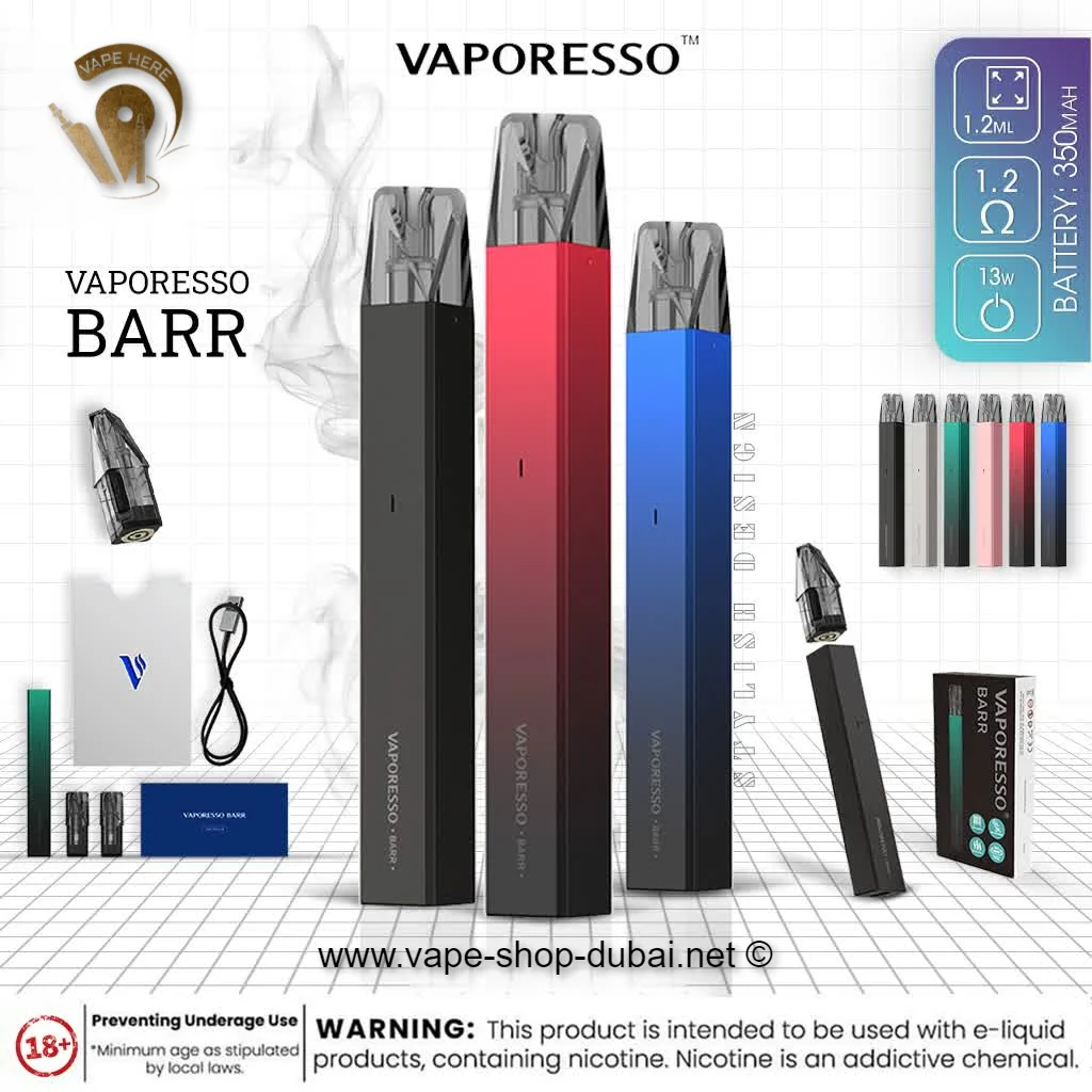 VAPORESSO BARR POD KIT 350MAH