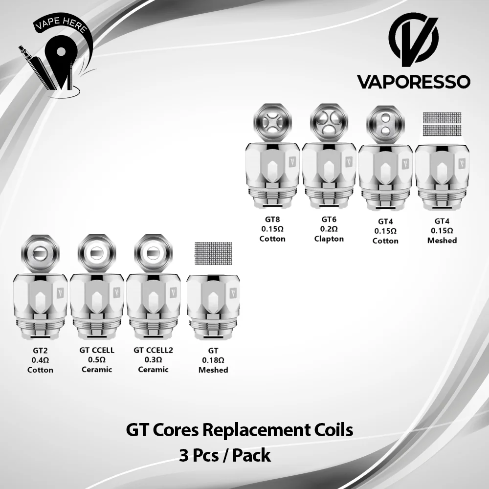 Vaporesso GT Cores Replacement Coils – 3 pcs - Image 2