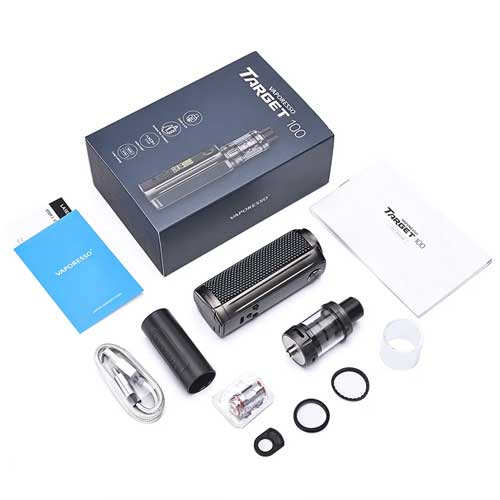VAPORESSO TARGET 100 VAPE KIT WITH 5ML iTANK - Image 6