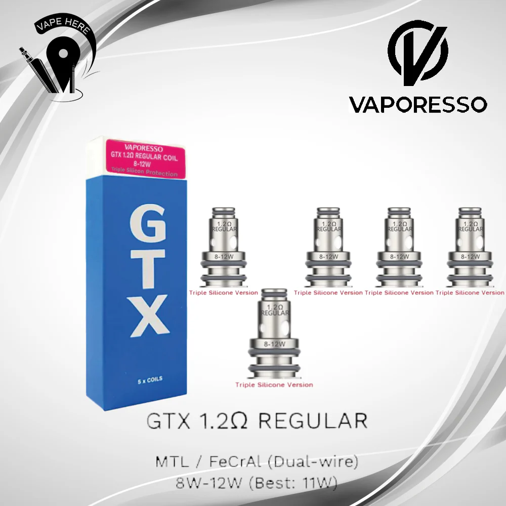 Vaporesso GTX \ GTX 2 Replacement Coils – 5 pcs - Image 11
