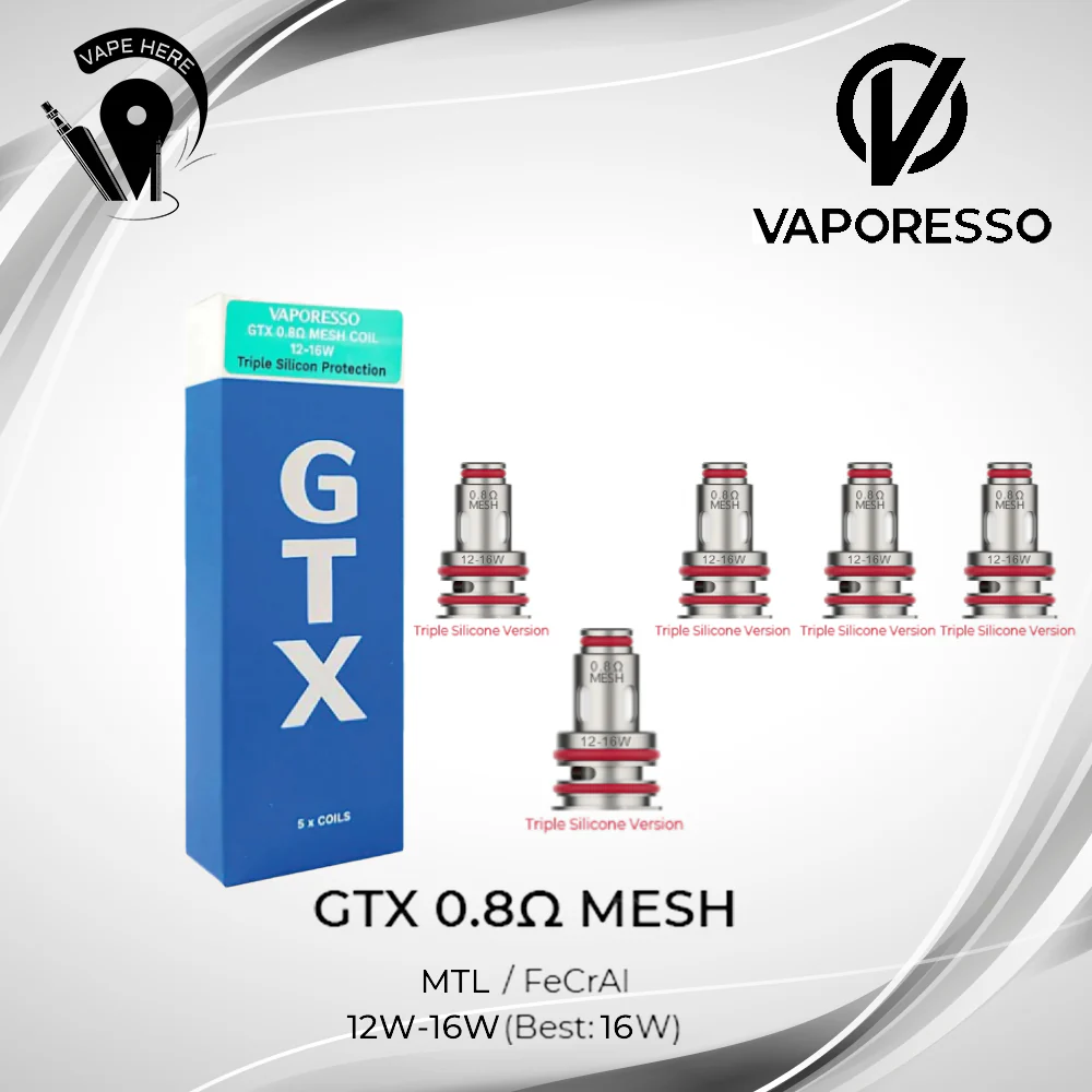 Vaporesso GTX \ GTX 2 Replacement Coils – 5 pcs - Image 8