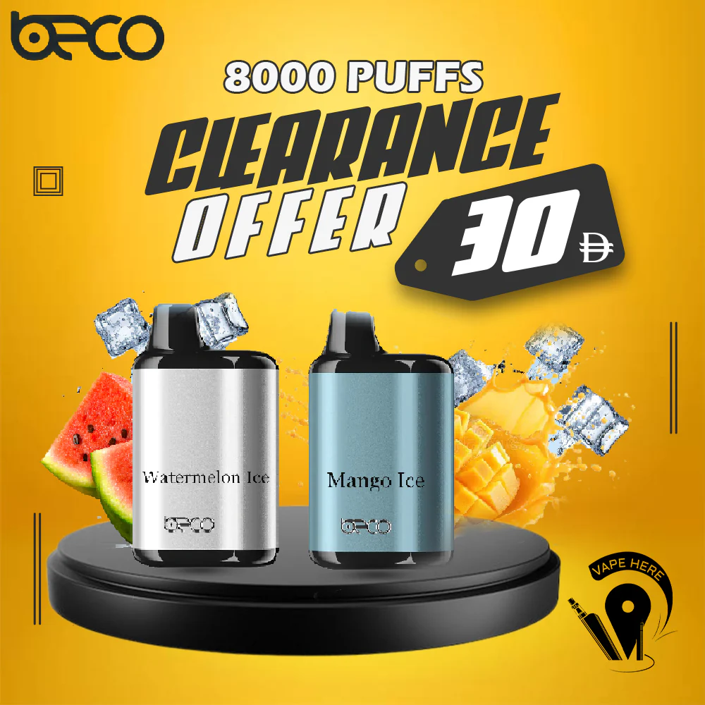 VAPTIO BECO LUX 8000 PUFFS DISPOSABLE VAPE