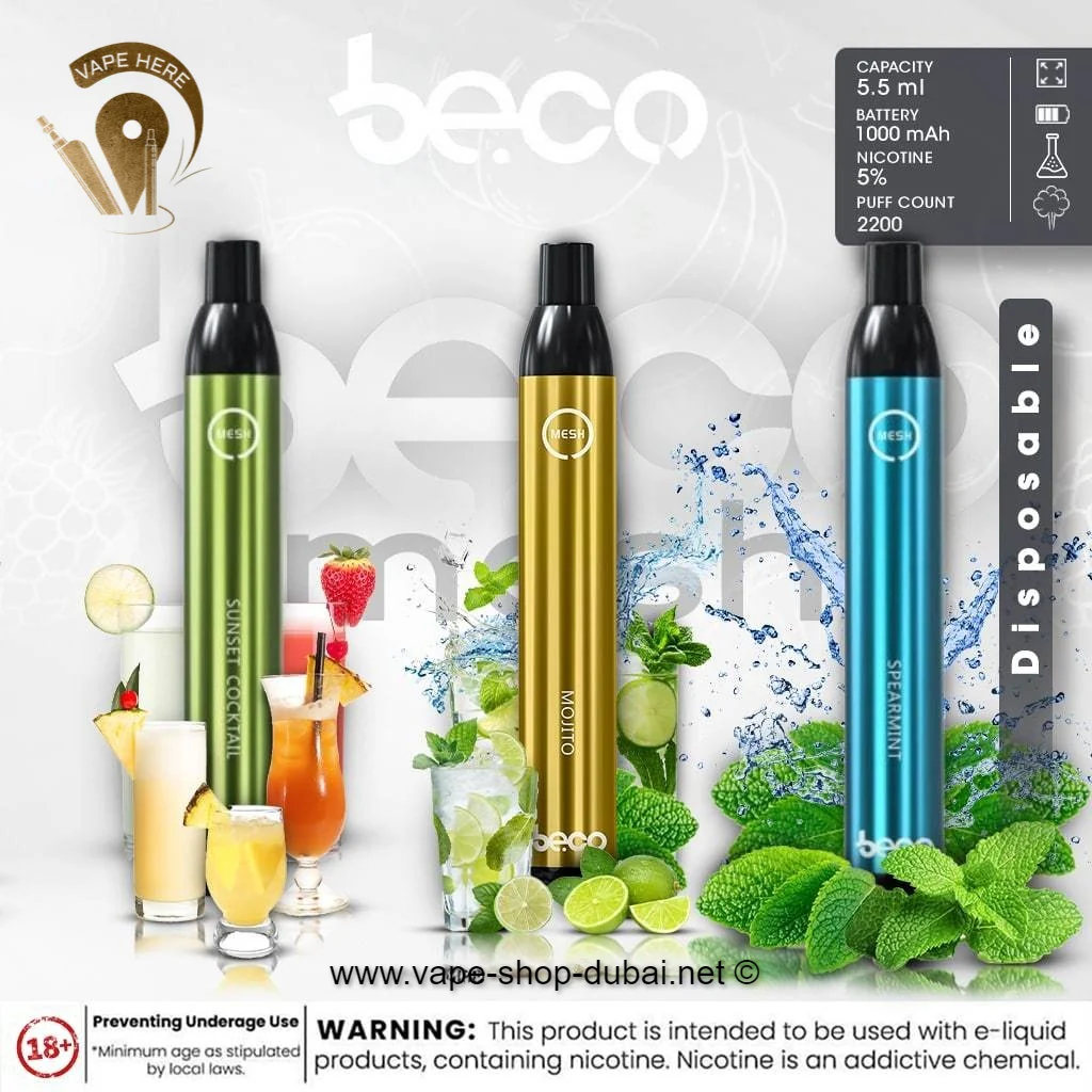 VAPTIO BECO MESH - DISPOSABLE VAPE DEVICE (2200 PUFFS) - Image 3
