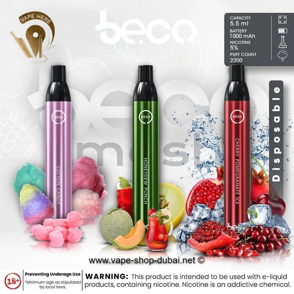 VAPTIO BECO MESH - DISPOSABLE VAPE DEVICE (2200 PUFFS) - Image 4