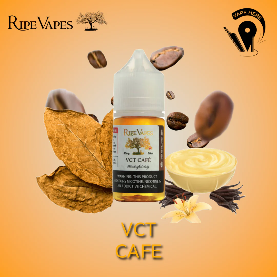 VCT CAFÉ 30ml Nic Salt - VCT Collection from Ripe Vapes