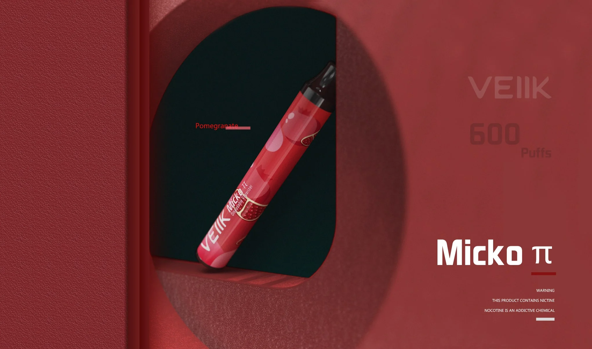 VEIIK MICKO π PIE Disposable Vaporizer - 600 Puffs - Image 18