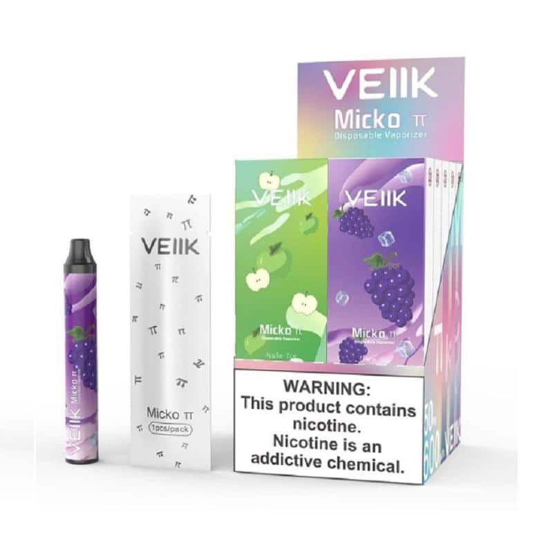 VEIIK MICKO π PIE Disposable Vaporizer - 600 Puffs - Image 5