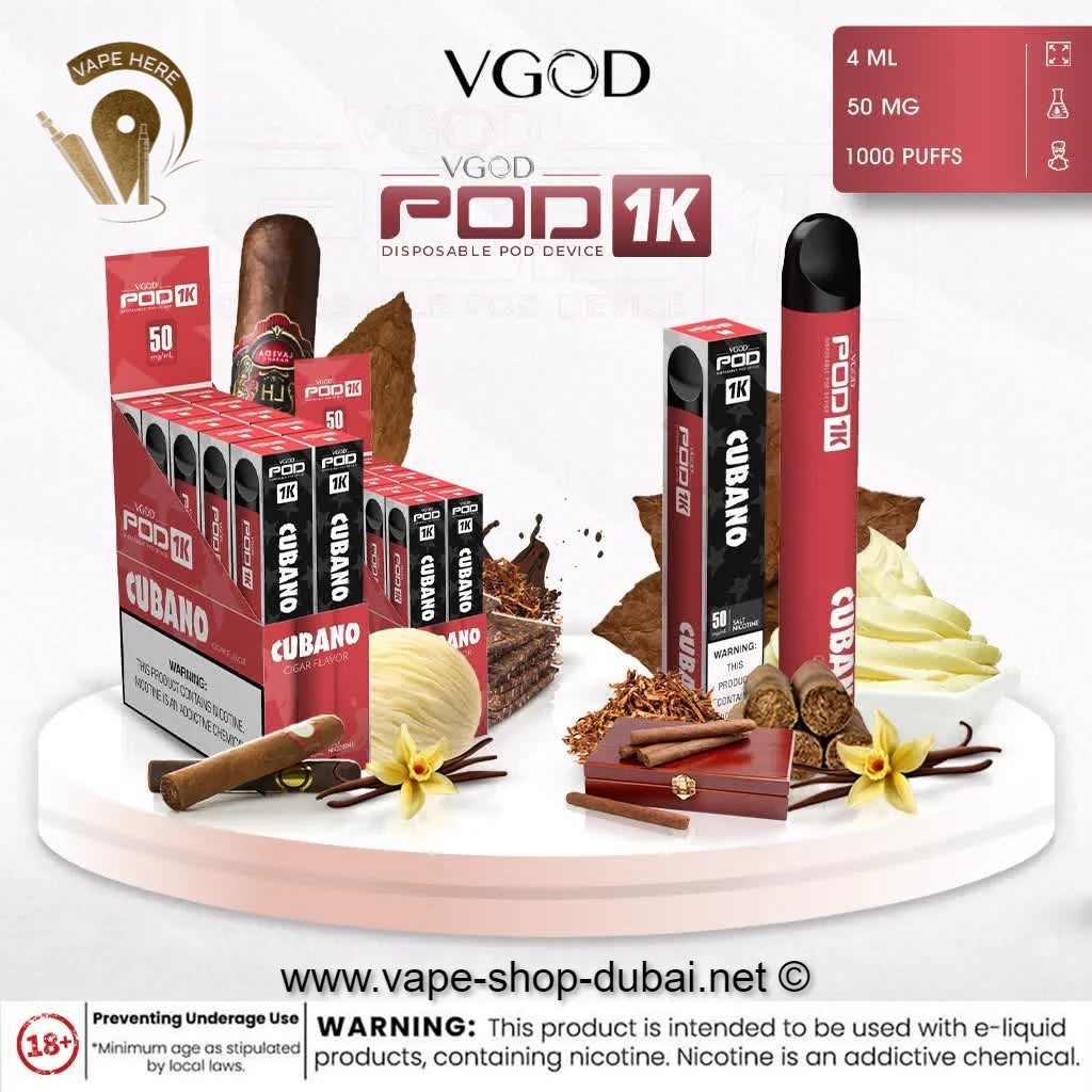 VGOD POD 1K DISPOSABLE DEVICE (1,500 PUFFS) - Image 7